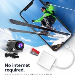 verilux Verilux® SD Card Reader for iPad,Oyuiasle Digital Trail Camera SD Card Viewer with Dual Slot image 5