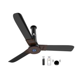 atomberg Studio Smart+ 1200mm BLDC Ceiling Fan with IoT & Remote | BEE 5 star Rated Energy Efficient Ceiling Fan | High Air Delivery with LED Indicators | 2+1 Year Warranty (Earth Brown) image 1