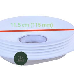 qemiq QemiQ®-"Jar Lid/Cap" Only Suitable for- "Butterfly Models 500ml & 1 Litre Jars (11.5cm/white) image 3