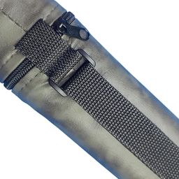 JBB Billiards Cue Case, Cue Cover, Grey, with Zippered Pockets and Carrying Strap for Half Joint Pool & Snooker Cue Sticks image 3