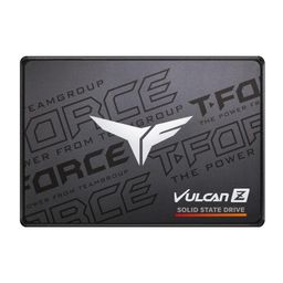 TeamGroup T-Force Vulcan Z 256GB Gaming SSD, Sata III 6Gbps Interface, SLC Cache, 3D NAND TLC, 2.5 Inch Form Factor, Internal Solid State Drive, Speed Up To 520/430 MB/s, High Performance, Low Latency image 1
