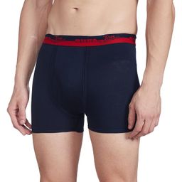 rupa jon Plain Trunk for Men, 100% Cotton Material, Outer Elastic, Pack of 5 Assorted-Color and Print May Vary image 2
