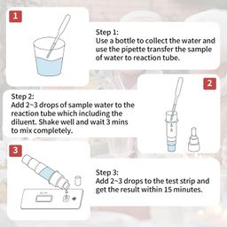 HASTHIP® Escherichia Coli Test Kit for Water Testing E. coli Test Plate with Sample Collection Tools, Test Tube, Multipurpose E. coli Test Plate for Drinking Water, Pool, Spa image 5