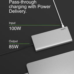 Belkin Universal USB-C 8-in-1 Dual Display Core Hub with 4K Dual Display,10Gbps, Data Transfer, 100W, PD, SiliconMotion, Compatible with MacBook M1, M2, M3, Windows, Chromebook and More- Space Gray image 3
