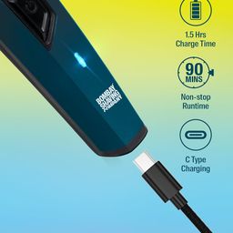 Bombay Shaving Company Power Play NXT Trimmer, 9 Weeks of trimming, 90 mins run time with Type C, 6 comb attachments, Self sharpening blades | Trimmer for Men image 3