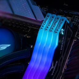 TeamGroup T-Force Delta RGB 2x32GB 6000MHz (6000MT/s) CL38 Black 64GB DDR5 RAM Kit, Desktop Gaming Memory, Metal Heatsink, ARGB Sync, ECC, XMP 3.0/EXPO, For Intel/AMD CPU, High Performance Low Latency image 4