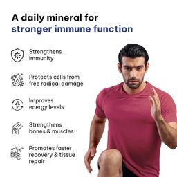 HealthKart hk vitals Zinc Supplements (60 Tablets) | With Vitamin C, Vitamin D3, Multivitamin and Multimineral | Immunity Boosters For Adults image 5