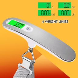 Billebon Weighing Scale for Luggage with LCD Display. 50kg Weighting Scale Limit Weighing Machine Suitable for Flights and Travel Bags image 3