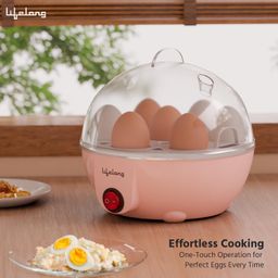 Lifelong Egg Boiler for 7 Eggs, 350 Watt | 3 Boiling Modes Hard, Medium & Soft | Multipurpose One Touch Operation Egg Poacher & Electric Egg Boiler Machine | Automatic & Over Heat Protection (LLEEB09) image 2