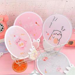 ALI SHIPPING Portable Baby Folding Cloth Fan - Compact and Adjustable Cooling Fan for Infants, Perfect for Travel, Strollers, and Hot Weather | Lightweight and Folding Design for Easy Use image 1