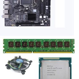 Zebronics H61 Chipsrt Motherboard Kit with Processor i5 3470 2.90Ghz + 8GB DDR3 RAM + Free CPU Fan image 1