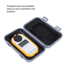 MxRady LARK™Digital Brix Refractometer, 0-94% Brix Portable Digital Refractometer, High Accuracy Handheld Pocket Refractometer for Sugar Content, Baume, Juice, Honey, Beer, Water Testing image 4