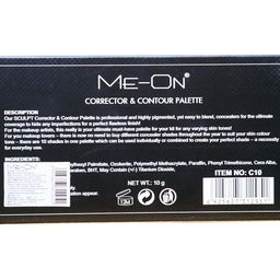 ME-ON Sculpt Correcter & Contour Palette (Shade 01) image 5