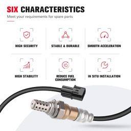 qijiauto O2 Oxygen Sensor Upstream 234-4741 Compatible with for Mitsubishi Endeavor 2004-2008 2010-2011 for Mitsubishi Lancer 2003-2006 image 5