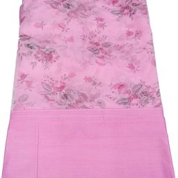 anaya mosquito net 6.5 X 10 FT Big Size Bed Pink Printed Heavy Quality Polyester Soft Net image 1
