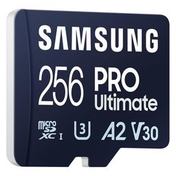 SAMSUNG PRO Ultimate microSD Memory Card + Adapter, 256GB microSDXC, Up to 200 MB/s, 4K UHD, UHS-I, Class 10, U3,V30, A2 for Action Camera, Drone, Gaming, Phones, Tablets, MB-MY256SA/WW image 4
