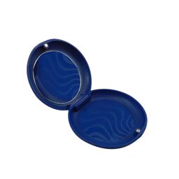 Dentosmile Aligner Case with Mirror - Compatible with Invisalign, Smile Direct, and Other Aligners, Retainers, and Mouth Guards in Sparkle Blue Color (1) image 5