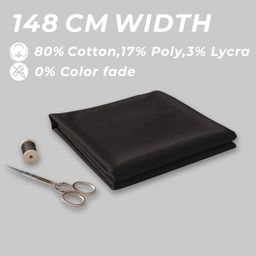 ruby fabrics linings Unstitched Brown Solid Coat Pant Material For Men's Three Piece Suit image 4