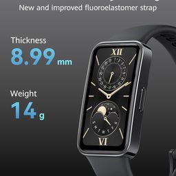 Huawei Band 9, Comfortable All-Day Wearing, Sleep Tracking, Fast Charging, Durable Battery, Intelligent Brightness Adjustments, 100 Different Workout Modes, Compatible with iOS&Android (Pink) image 4
