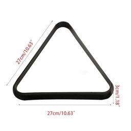 JBB Combo of Snooker and Pool Plastic Triangle & 9 Ball Frame (Black) image 4