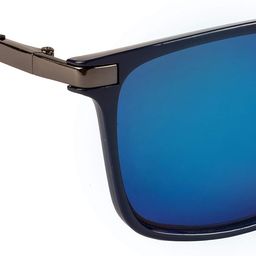 voyage UV Protected Rectangular Unisex Sunglasses - (Black Lens | Matte Black Frame | Gradient Sunglasses) image 3