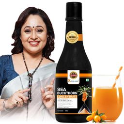 SRISHMA Sea Buckthorn Juice, Himalayan Berry, Enrich With Omega 3,6,9 & 7 (500 ml) image 1