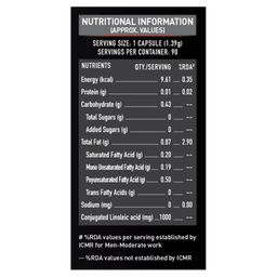 MuscleBlaze CLA 1000 (90 Softgel Capsules) | Fat Burner, Supports Weight Loss | Fuels Metabolism image 2
