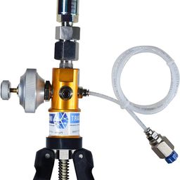 pressure Hand Pump Calibrator with Gauge(Range: -1 to25 Bar) for Calibration Labs, Field Calibration and Pressure Transmitter Calibration pupose testingModel: AI-DPI-2200 image 1