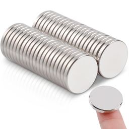 Snoogg 30 Pc pf 10x2 mm Rare Earth Magnets Neodymium Disc Magnet for Whiteboard Fridge, Crafts,Whiteboard, DIY, Science, Office Use for 14 year age and above (Use for 14 year age and above only) image 1