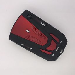 MERISHOPP V7 360 Degree 16 Band Car Detector Laser Speed Detector Red Consumer Electronics | Vehicle Electronics & GPS | Radar & Laser Detectors image 1