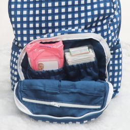 kradyl kroft 18 ltrs (7 Cms) backpack(KKDiaperBag_navy blue) image 4