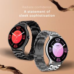 Noise Twist Go Round dial Smartwatch with BT Calling, 1.39" Display, Metal Build, 100+ Watch Faces, IP68, Sleep Tracking, 100+ Sports Modes, 24/7 Heart Rate Monitoring (Elite Black) image 4