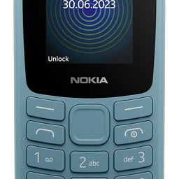Nokia 110 with Built-in UPI App and Scan & Pay Feature, MP3 Player, Rear Camera, Long-Lasting Battery, and Voice Recorder | Blue image 1