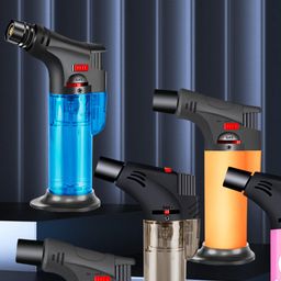 yy yitika 5 Pack Torch Lighters Set, Butane Refillable Jet Flame Torch Lighter, Windproof, Safe, Multi Utility Lighter for Candles, Fireplaces, Campfires, Grill (Without Butane) (5 Pcs Multicolor) image 3
