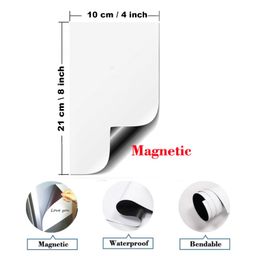 windup Magnetic to Do List Shopping List Combo– Reusable Dry-Erase - Free Magnetic Marker Pen -Set C image 3