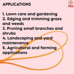 SADAIV NIPUN Powered by Trimmer Line KV 3.5mm 50 Mtr Square Strimmer Brush Cutter Trimmer Long Round Roll Square Grass Trimmer Head Nylon line image 4
