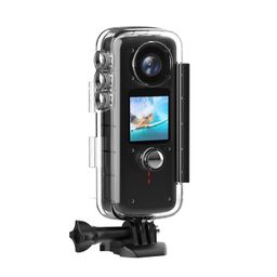 Drumstone (𝗦𝗽𝗲𝗰𝗶𝗮𝗹 𝟭𝟬 𝗬𝗲𝗮𝗿𝘀 𝗪𝗮𝗿𝗿𝗮𝗻𝘁𝘆 4K Touch Screen Action Camera: Dual Display, 30M Waterproof, Stabilization, 170° Wide-Angle, 20MP Photos, WiFi & Mounts image 1