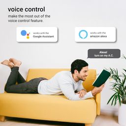 zunpulse 16A Wi-Fi Smart Plug Pro with Energy Monitoring for AC, Geyser, Motor, etc, Works with Alexa and Google Assistant(White) image 5