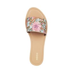 mochi Womens Synthetic Pink Mules (Size (8 UK (41 EU)) image 4