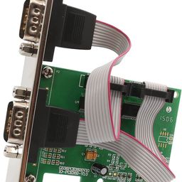 sairetail.com PCIE 2 Port Serial Expansion Card PCI Express to Industrial DB9 RS232 COM Port Adapter WCH382 Chip for Desktop PC Windows 10/ Win 7 image 3