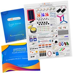 kit4curious Kit4Curious® Science & Fun DIY activity learning educational STEM toy for 7+ years - tinkering, experiment, school project, innovation kit image 5