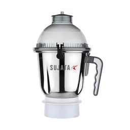 aura play IBH - Dome Jar for Sujata Mixer Grinders – 1500 ML - Compatible with All Sujata 900 Watt Models Including Powermatic, Dynamix, Supermix, Multimix & Frootmix – Heavy-Duty Blade Assembly image 1