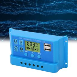 BUFY Solar Charge Controller, Solar Controller 12V 24V MPPT for Industrial Site Monitoring (30A) image 2