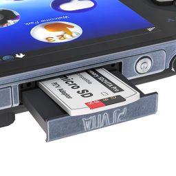 Skywin Kit for PS Vita - Carry Case, Charging Cable, and Micro SD Memory Card Adapter Compatible With PS Vita 1000/2000 3.6 or HENkaku System image 5