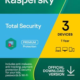 Kaspersky | Total Security | 3 Users | 1 Year | Email Delivery in 1 Hour image 1