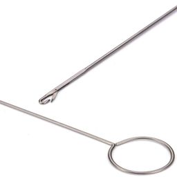 jasol Sewing Loop Turner with Armhole Scale Ruler Set, Metal Hook with Latch, Yellow Pattern Template, Professional Drafting Tool image 3