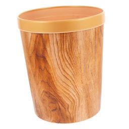 Zerodeko 1pc Garbage Can Retro Trash Can Auto Trash Can Flower Pot Outdoor Modern Trash Basket Decorative Planter image 1