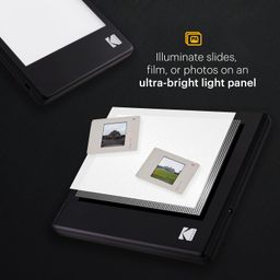 KODAK LED Light Box 5”x4” for Negatives, Slides & Films | Illuminated Board Panel for Viewing & Scanning Photos, Tattoo Drawing, Artist Sketching, Stenciling & More | Glare-Free, Battery & USB Powered image 4