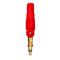 nitto rai NR ResQtech Foam Cannon red Made with Brass (not Aluminium) Compatible with ResQtech PW-101, ResQtech PW-102, ResQtech PW-107, ResQtech PW-108, ResQtech PW-109 image 3