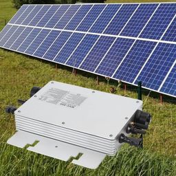 600W Solar Grid Tie Micro Inverter, IP65 Waterproof WiFi Control Self Cooling MPPT Stackable Pure Sine Wave DC22‑60V Input 85-160VAC /180-280VAC Output, Automatic Identification Power(230V) image 2